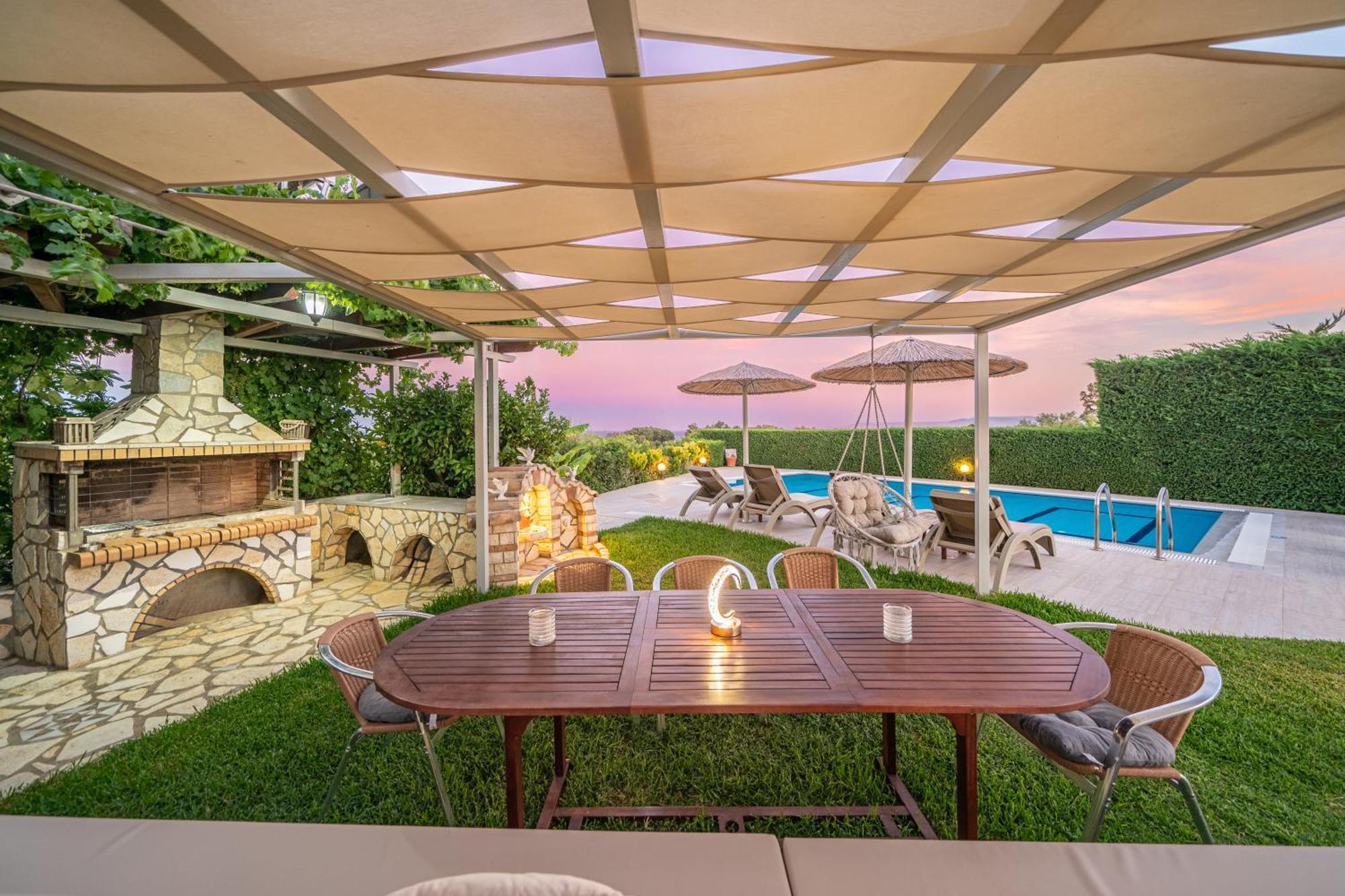 Villa Alonia Skala  Buitenkant foto