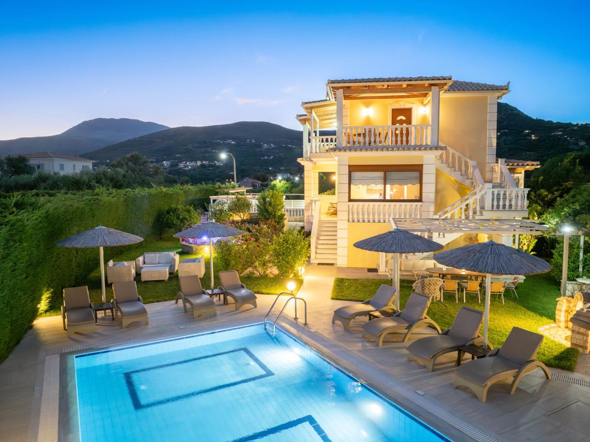 Villa Alonia Skala  Buitenkant foto