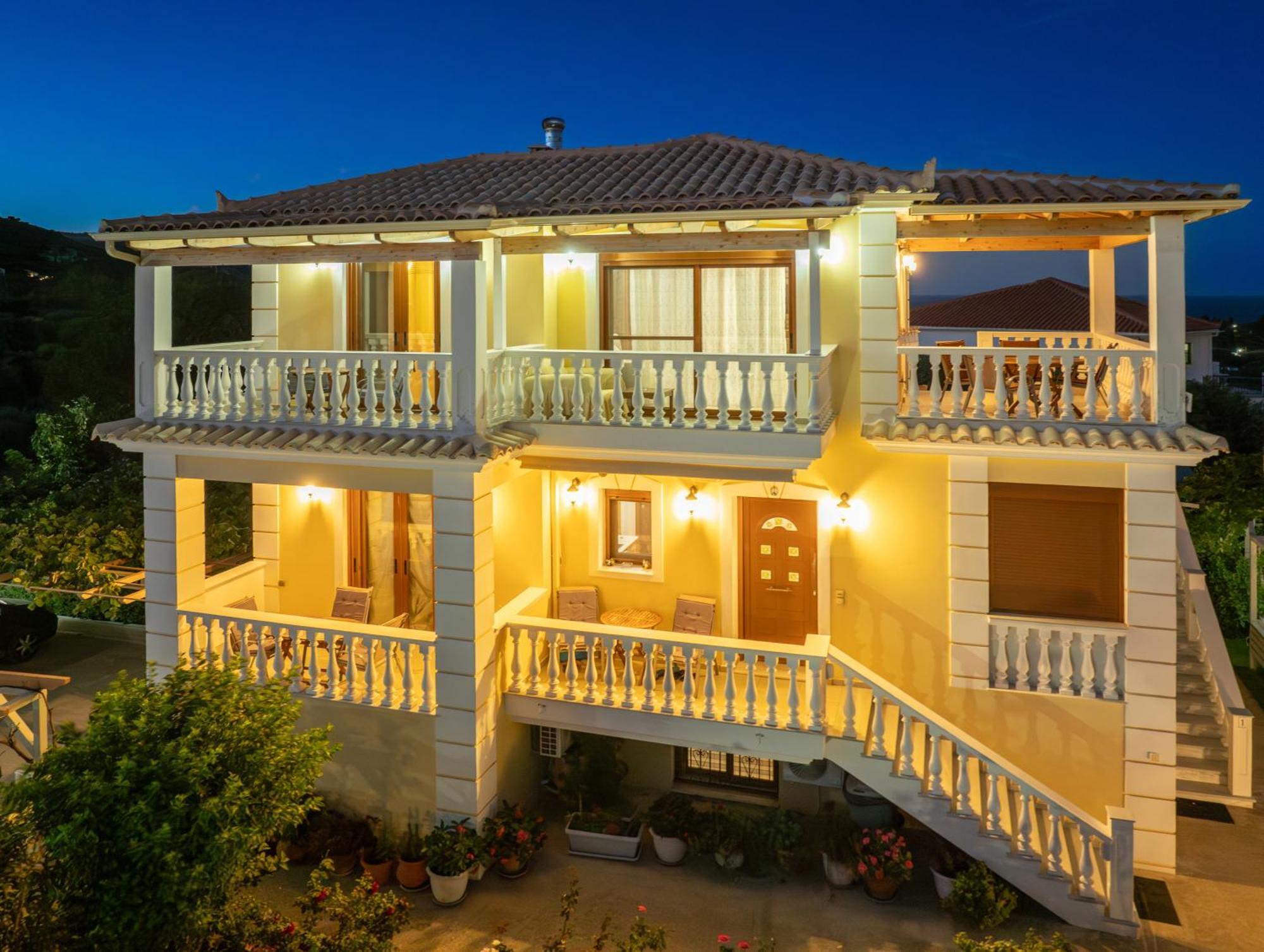 Villa Alonia Skala  Buitenkant foto